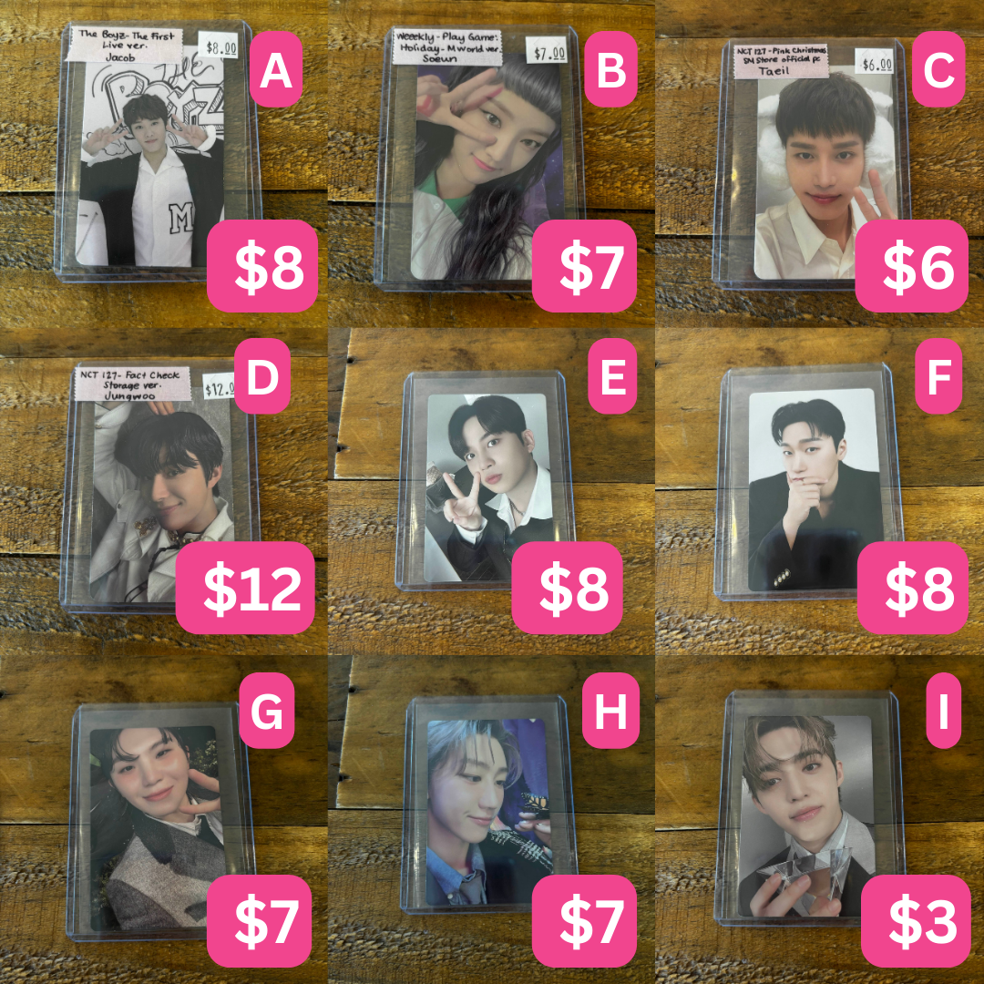 Photocard Singles