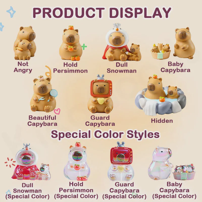 Little Bean Capybara Series Blind Box