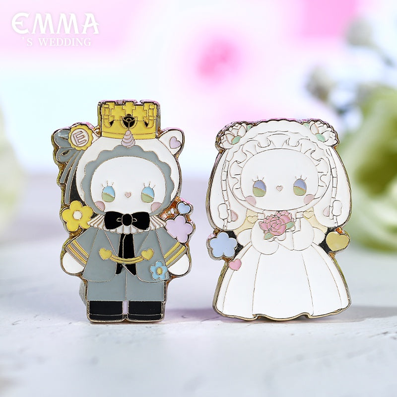 Emma Secret Forest Wedding Party Series badge blind box