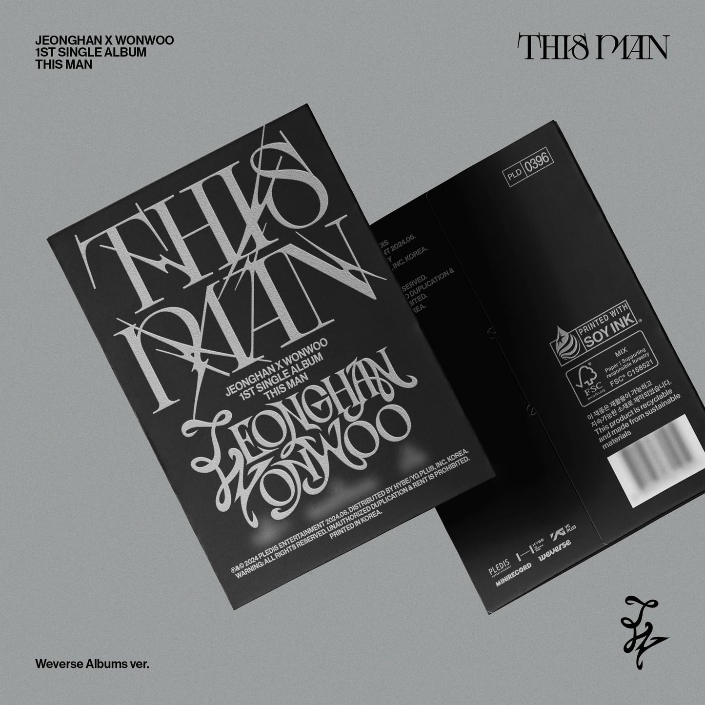 JEONGHAN X WONWOO (Seventeen) - THIS MAN (Weverse ver.)