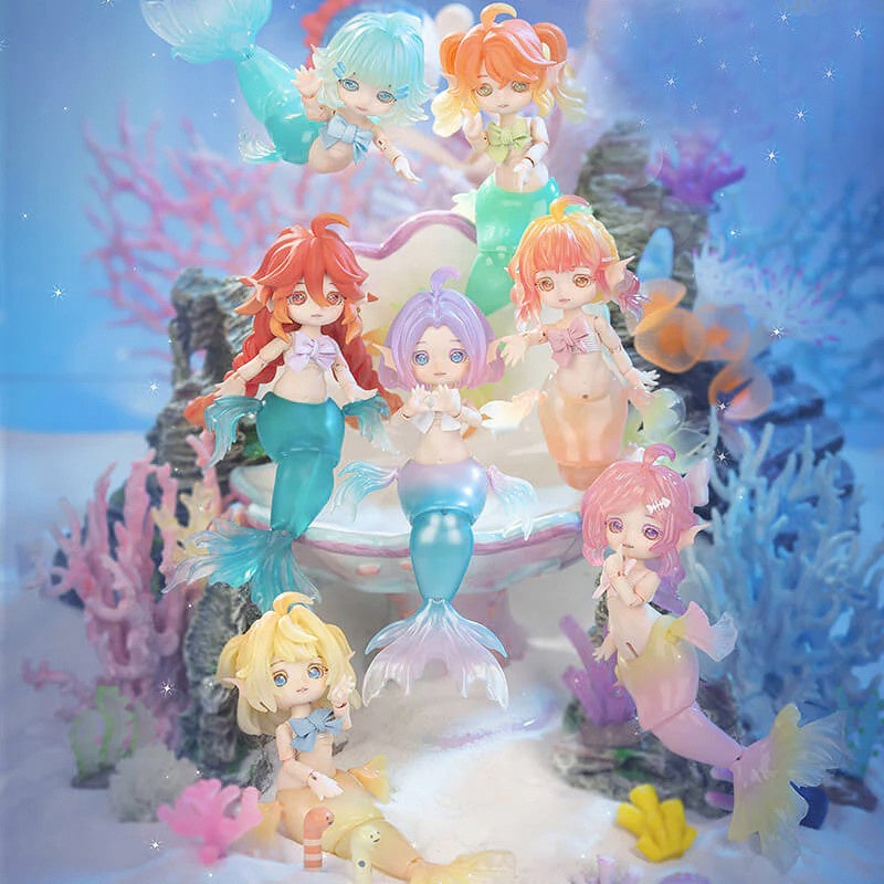 Mermaid Chuchu Series Action Figure BJD Blind Box