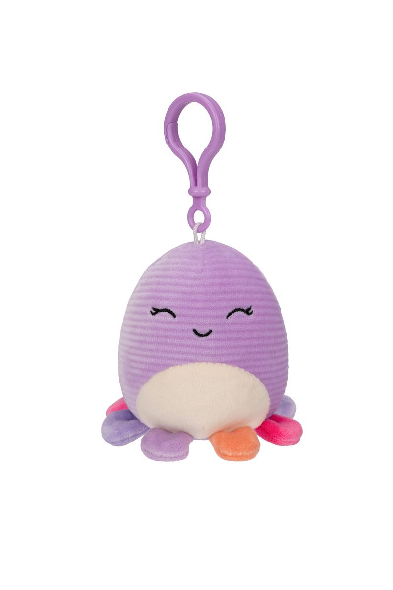 Original Squishmallows™ Mini 3.5 Inch Corduroy Sealife Clip-On Plush