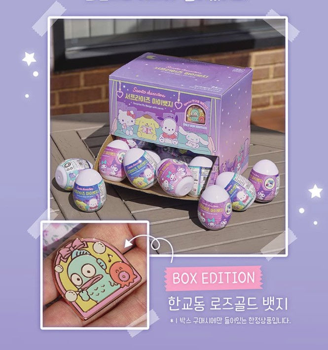 Sanrio Character Pins Badge Mystery Capsule