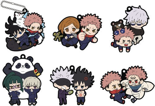 MEGAHOUSE - JUJUTSU KAISEN RUBBER MASCOT BUDDY COLLE 6PC DS