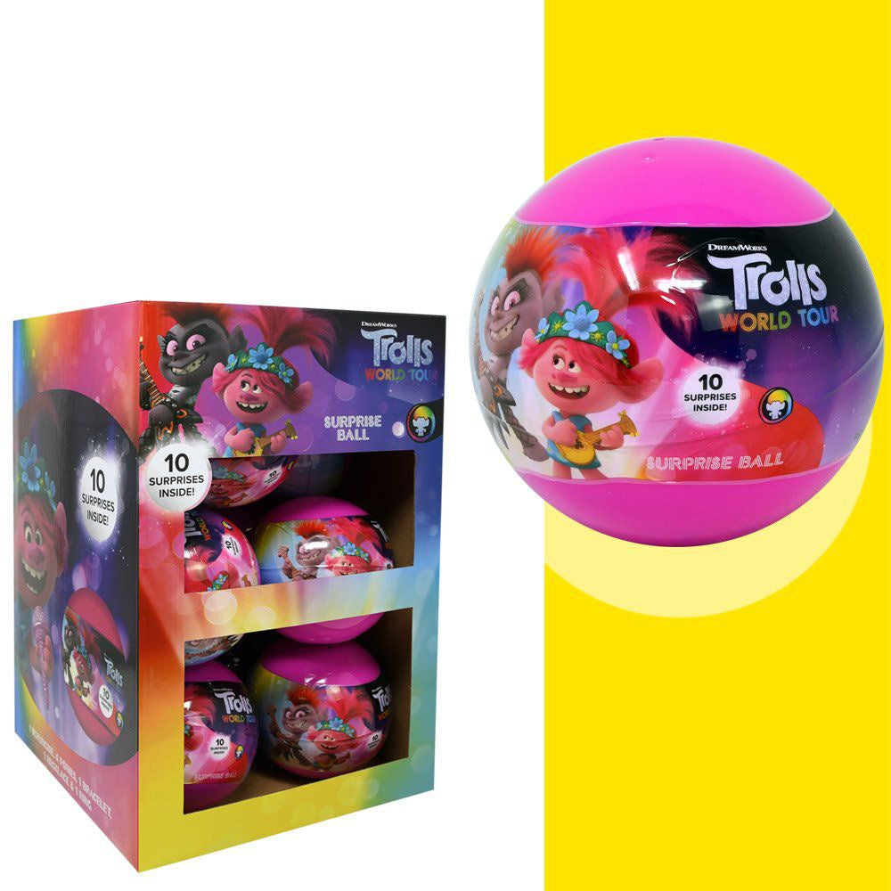 Trolls Metallic Sphere- (6pcs terries, 1pc necklace, 1pc ring, 1pc vinyl bracelet, 1pc scrunchie)