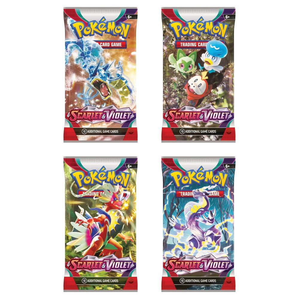Pokemon Scarlet and Violet Single Packs