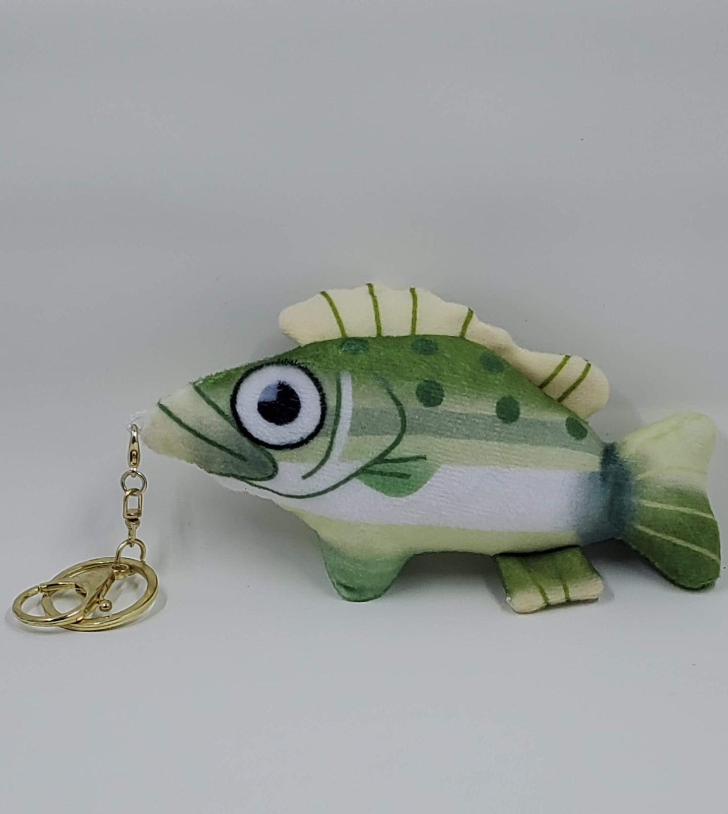 Sea Bass Plush Keychain