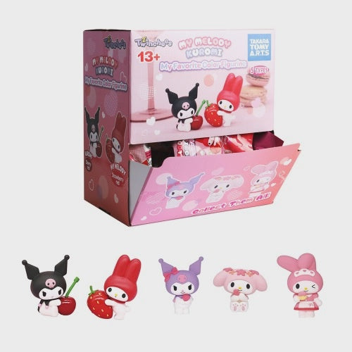 Sanrio My Melody & Kuromi My Favorite Color Figurine Blind Bag