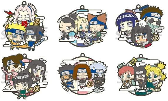 Naruto Team Rubber Keychain Blind Bag