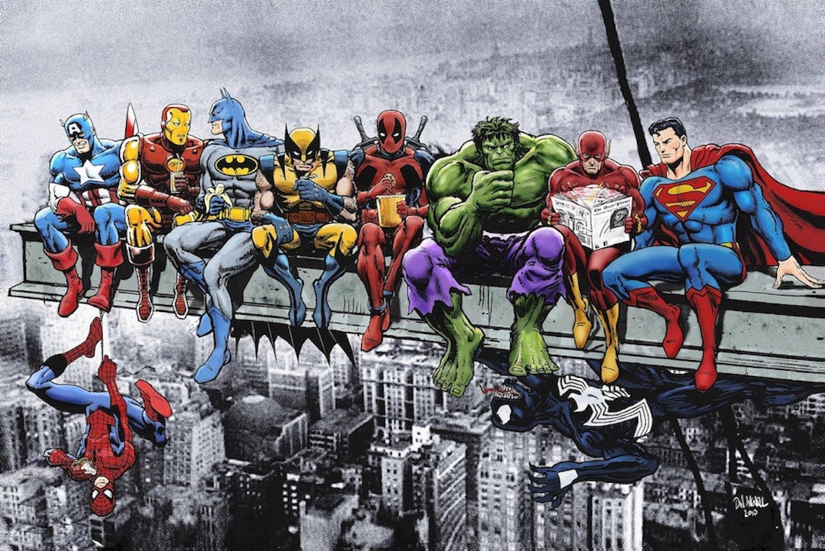 Superheroes Poster