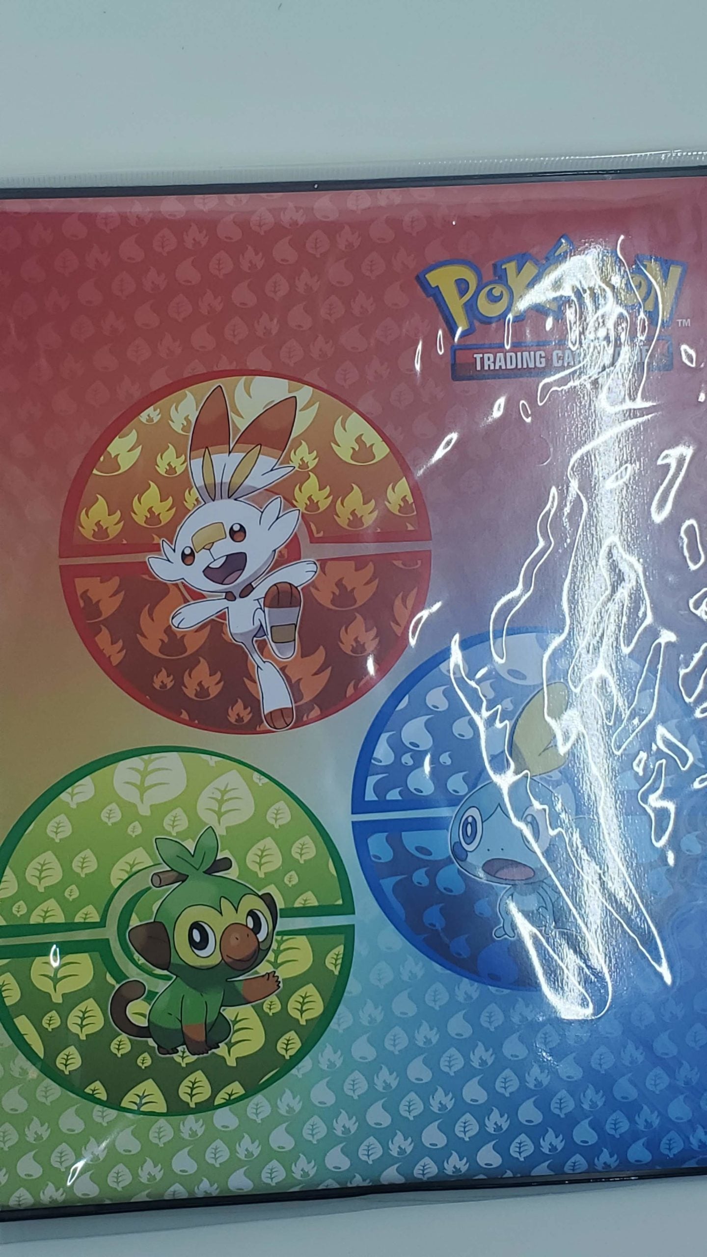 Card Portfolio Scorbunny, Grokey, Sobble