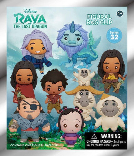 Raya And The Last Dragon 3D Foam Bag Clip in Blind Bag