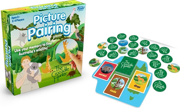 Crocodile Hunter Picture Pairing Game