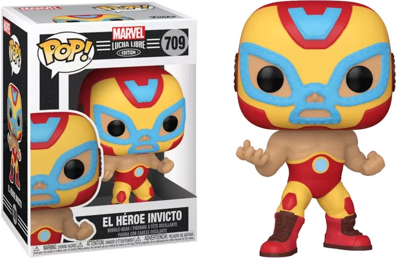 Marvel Pop Iron Man Luchadores