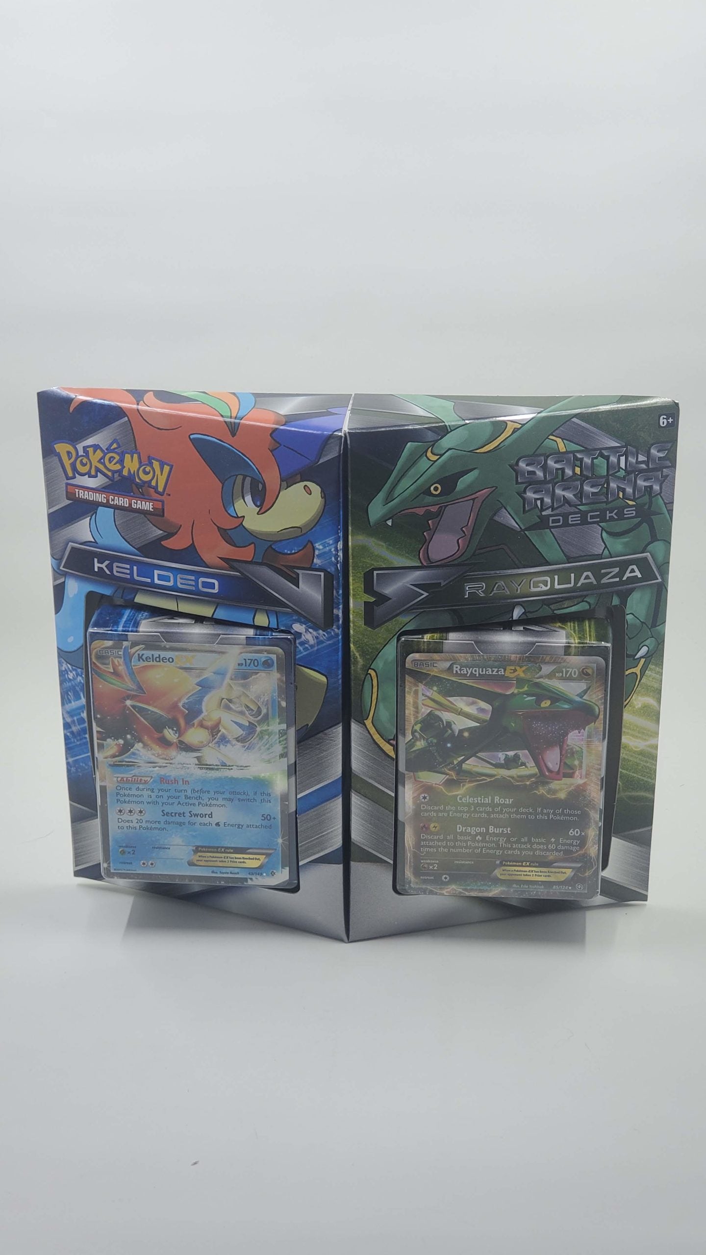 Pokemon Trading Card Game Keldeo VS Rayquaza Battle Decks