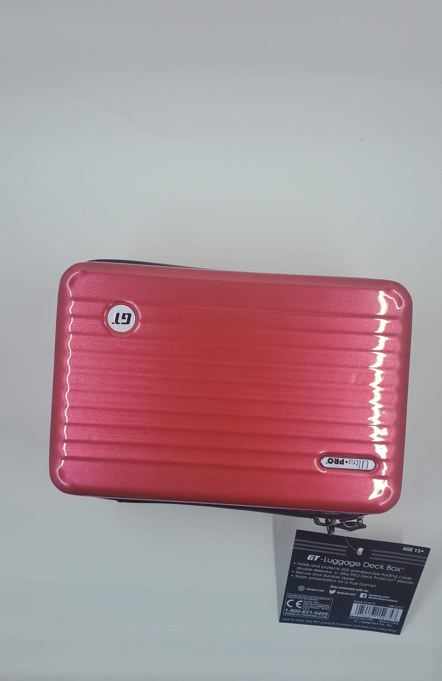 Ultra Pro Luggage Deck Box (Red)