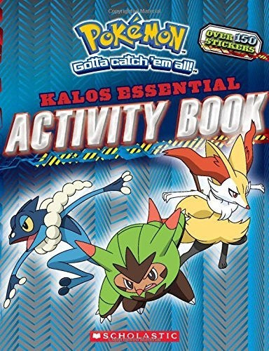 Pokemon Kalos Essential Activity Book