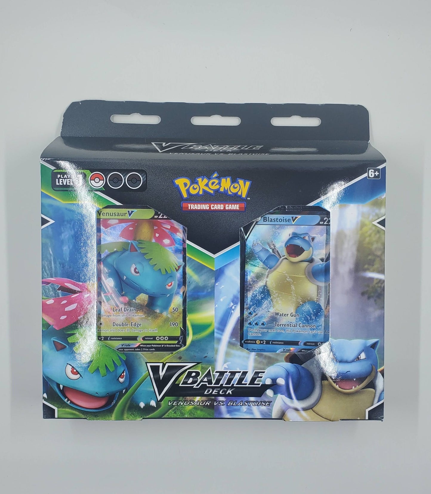 V Battle Venusaur Vs Blastoise