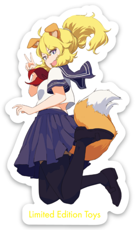 Teenage Ellie Sticker