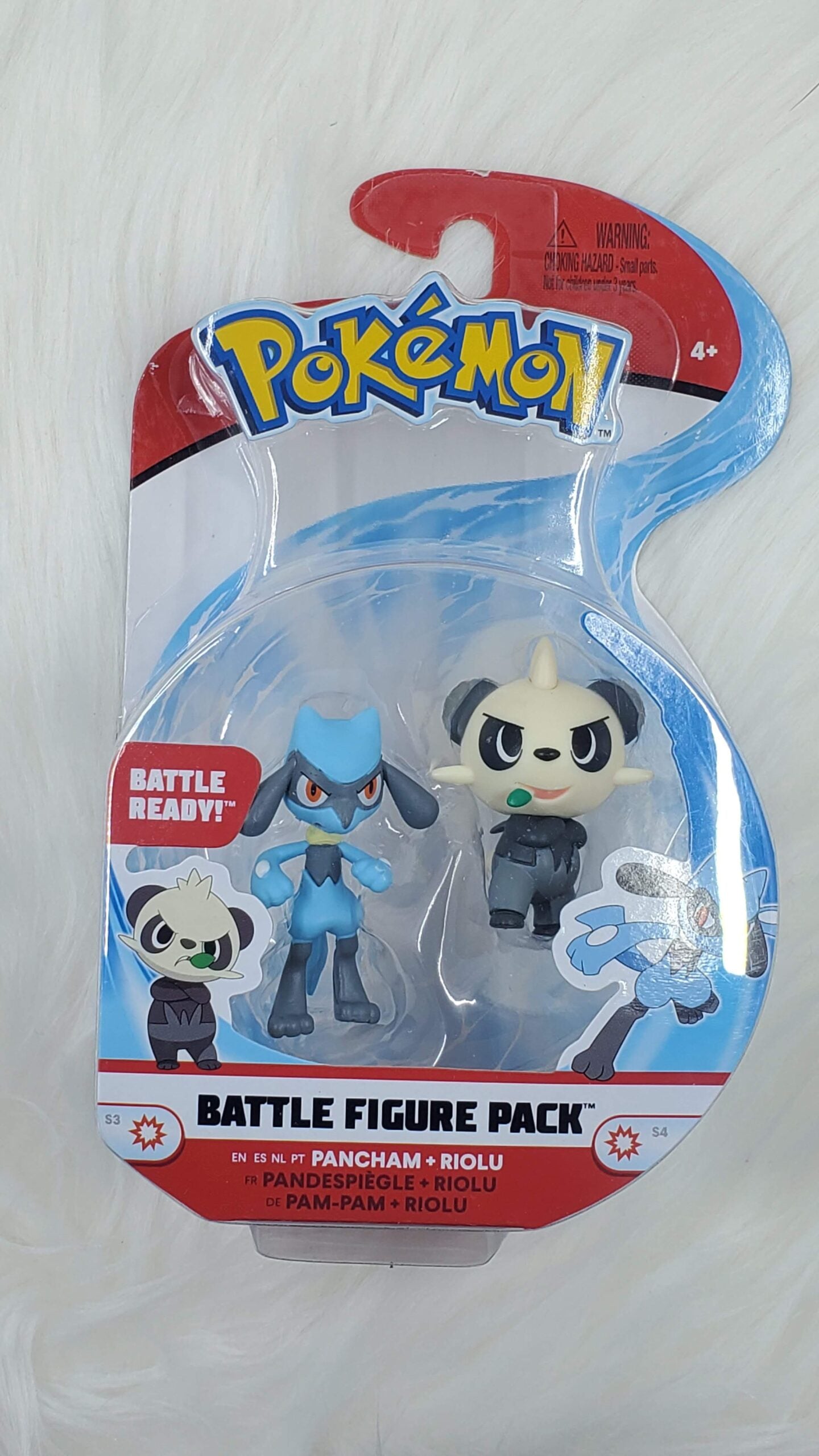 Pancham + Riolu Battle Figure Pack