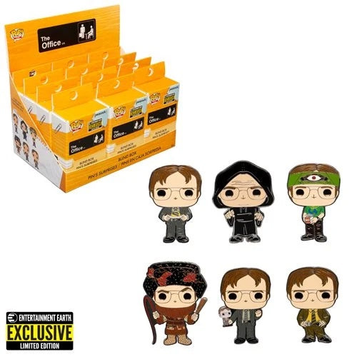The Office Dwight Schrute Disguises Blind-Box Pop! Pin EE Exclusive