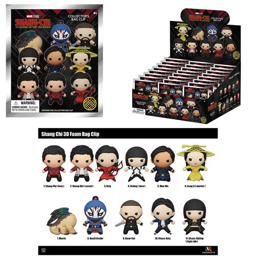 Shang-Chi 3D Collectors Bag Clip