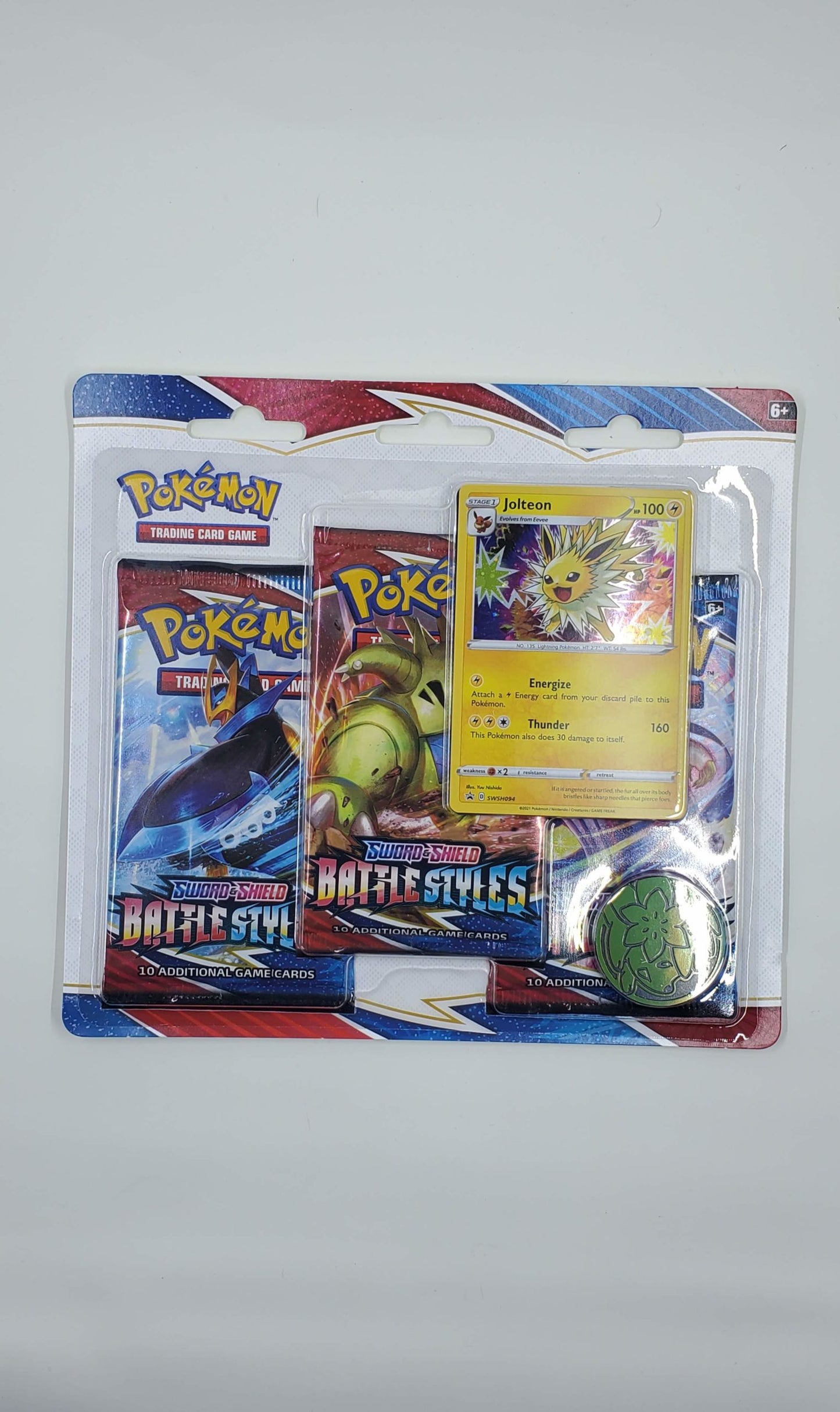 Battle Styles 3 Pack Blister Jolteon