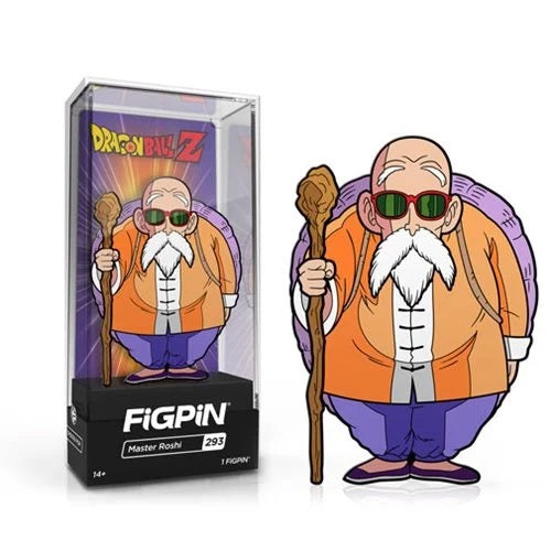 DBZ Master Roshi Enamel Pin - Entertainment Earth Exclusive