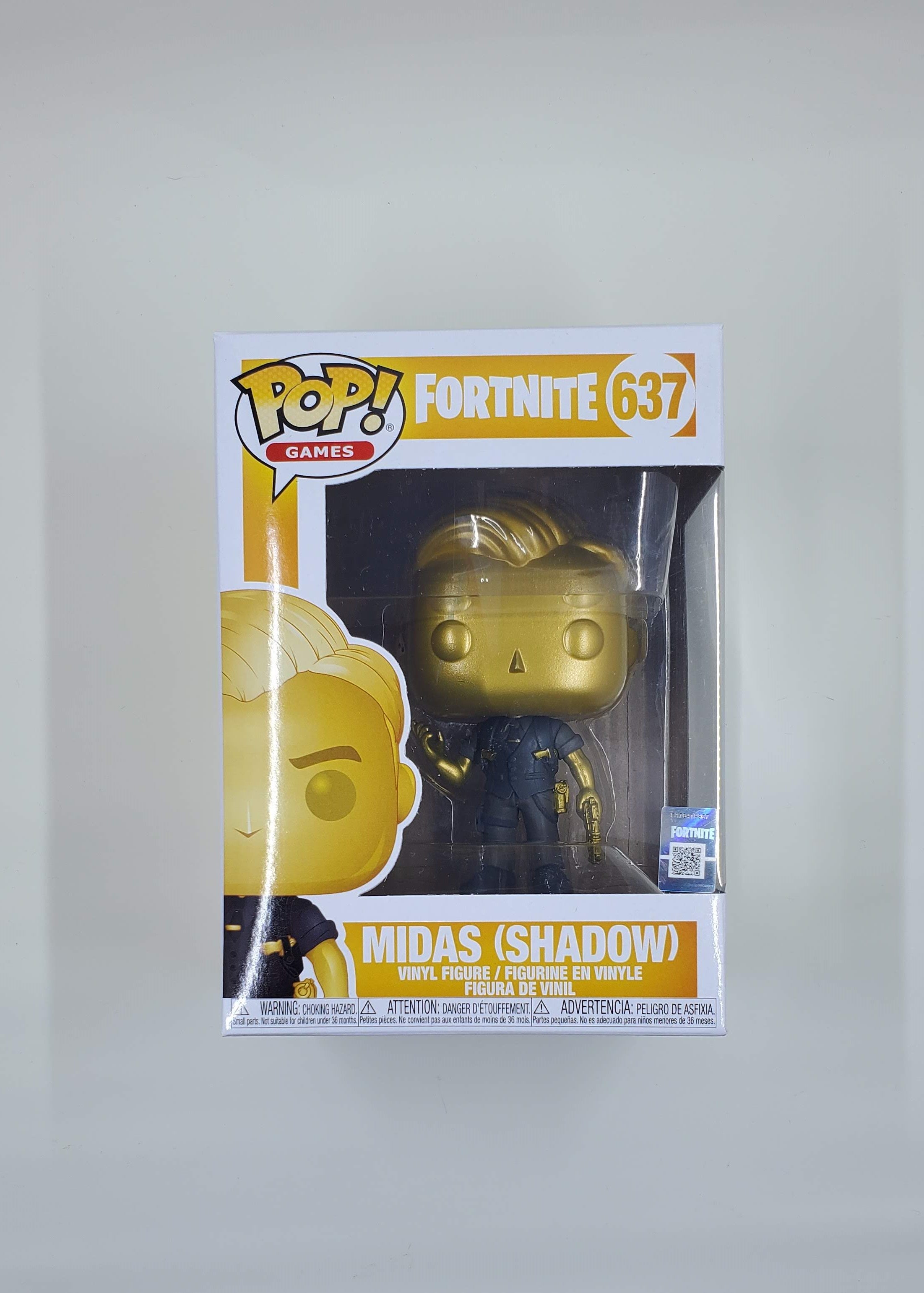 Figurine - Pop! Games - Fortnite - Midas (Shadow) - N° 637 - Funko