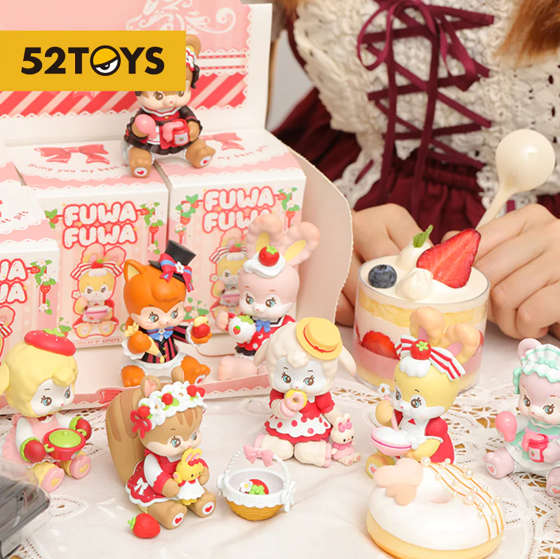 Fuwa Fuwa Tea Party Series Blind Box Vinyl Figure