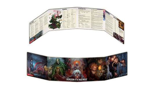 Dungeons and Dragons Dungeon of the Mad Mage Dungeon Master's Screen