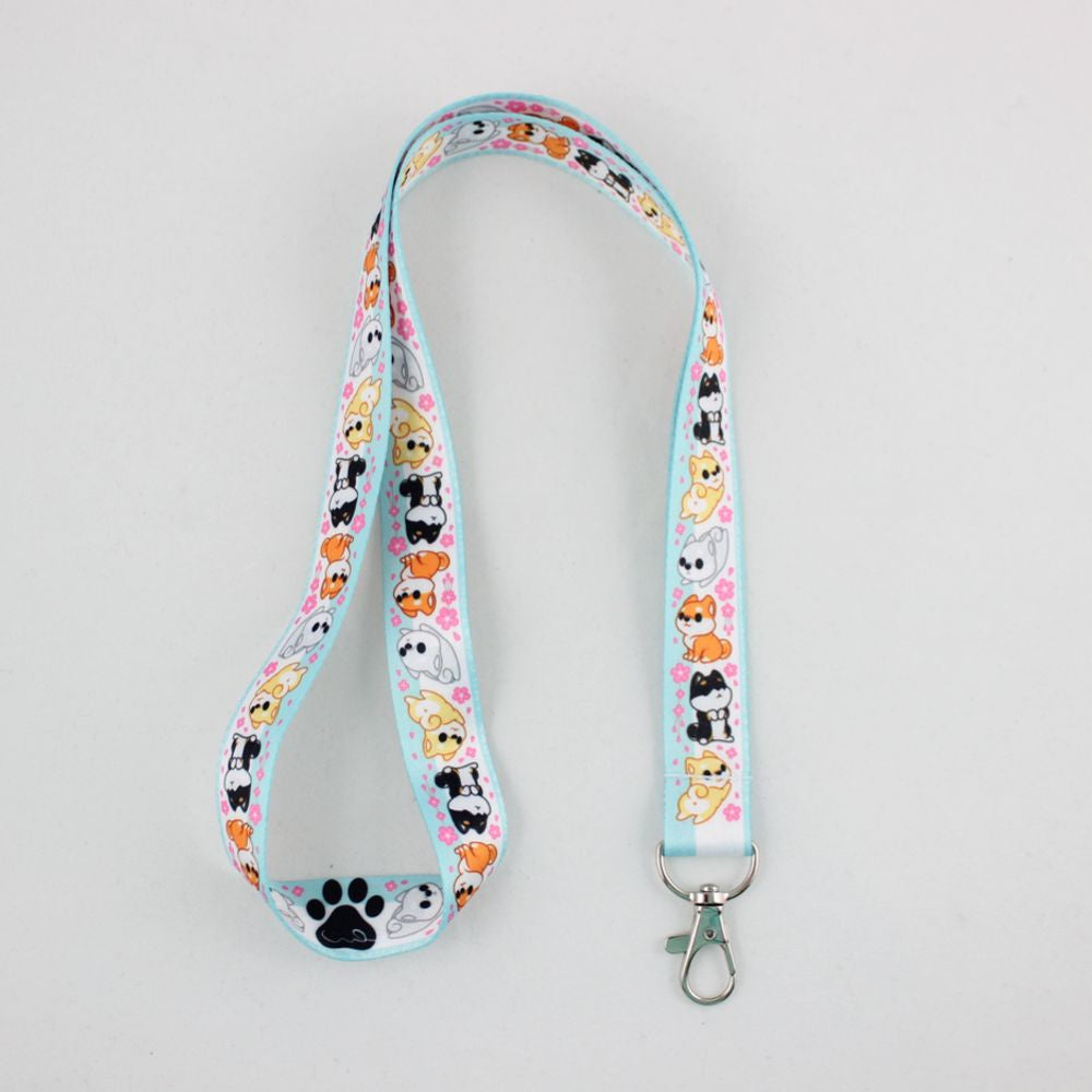 Chibi Shiba Inu Dog Lanyard