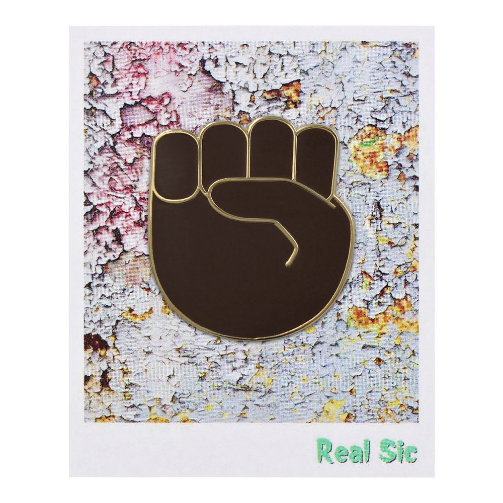 Dark Brown Black Fist