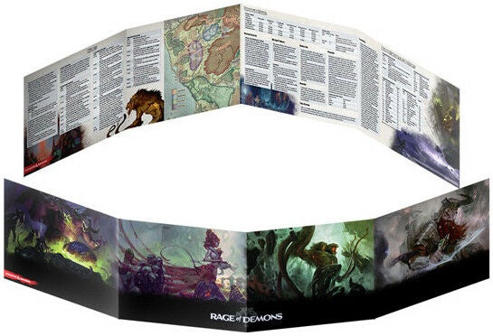 Dungeons & Dragons Rage of Demons Dungeon Master's Screen