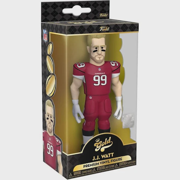 NFL Gold Arizona Cardinals JJ Watt Figure