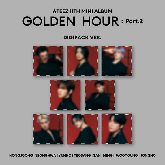 ATEEZ - GOLDEN HOUR : PT. 2 (Digipack ver.)