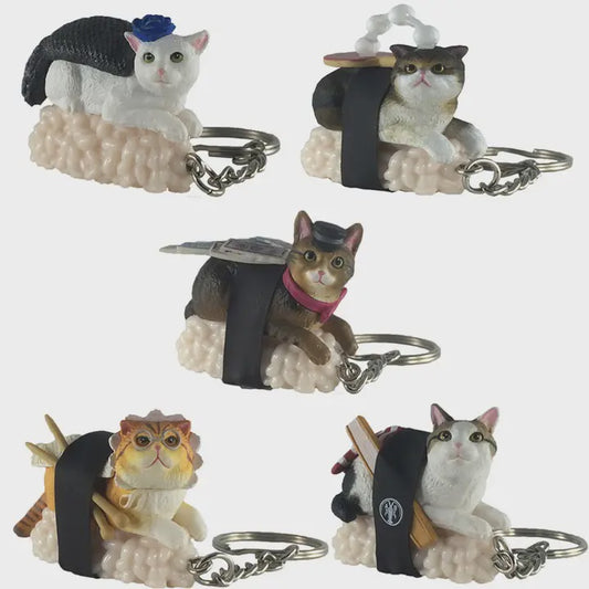 Sushi Cat Key Ring Blind Box Vol 2
