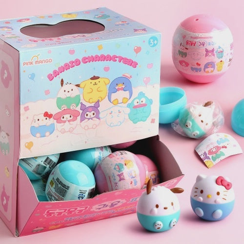 Sanrio Characters Adorable Round Figure Blind Capsule