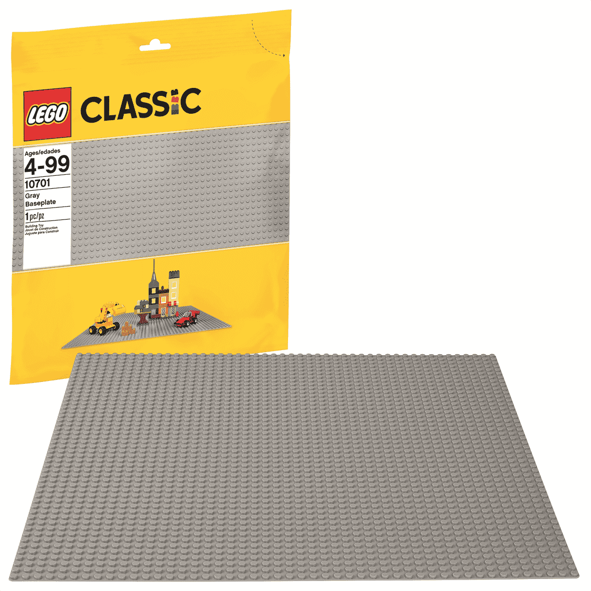 Gray Baseplate Classic Lego