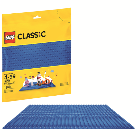 Blue Baseplate Classic Lego