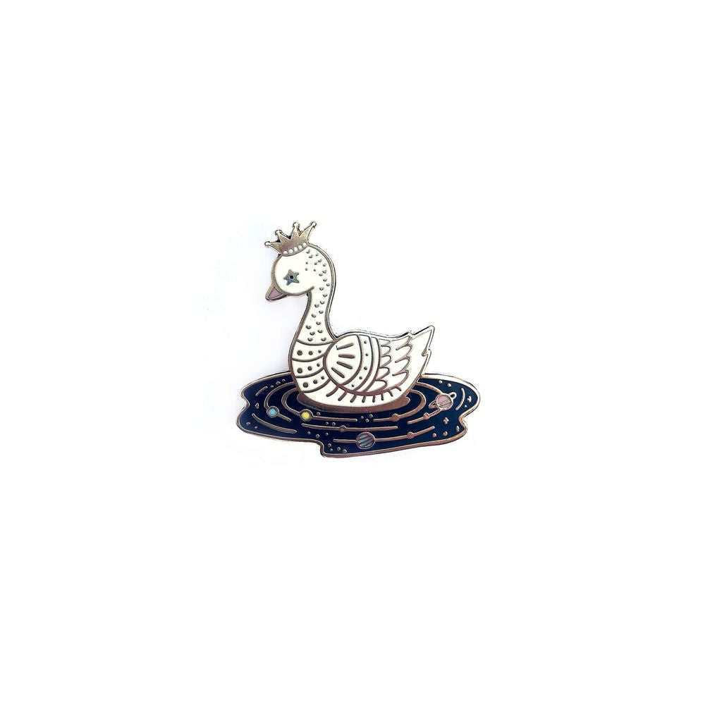 Celestial Swan - Enamel Pin