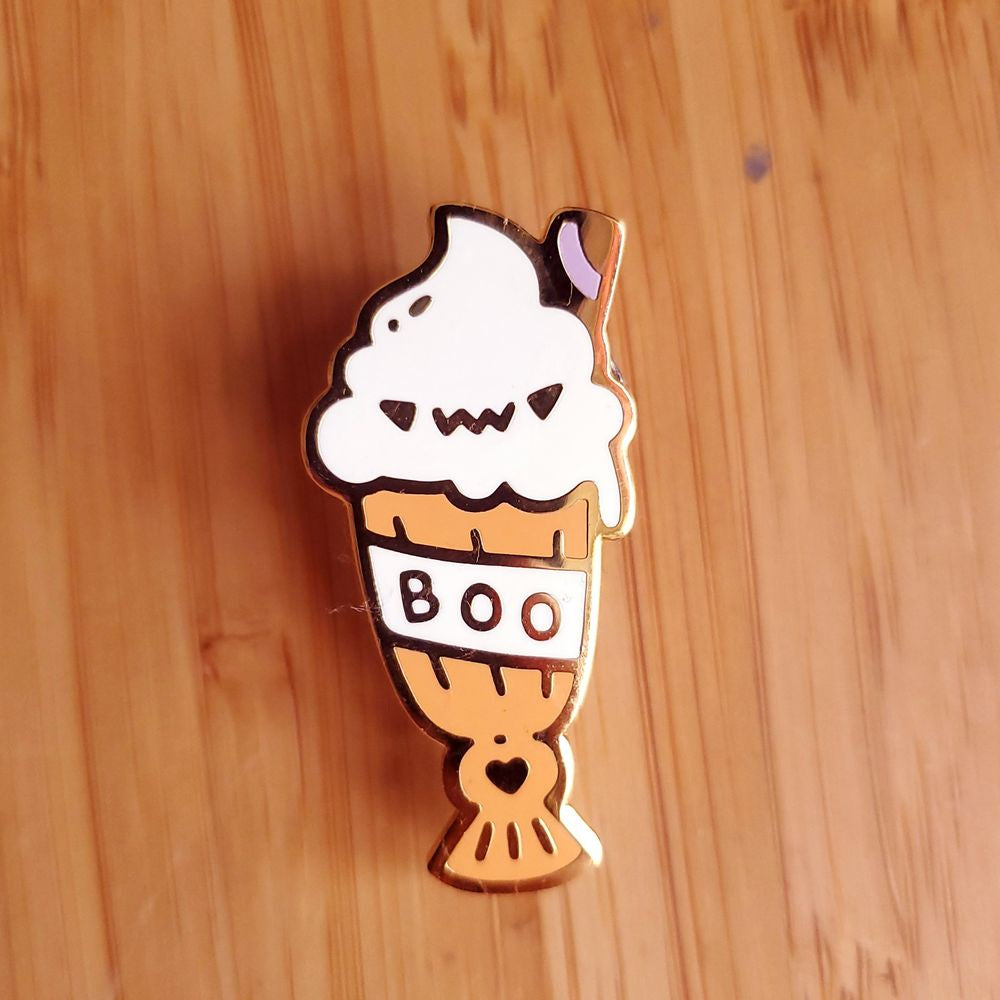 Boo Milkshake Pin