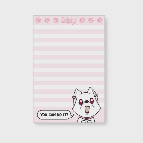 "You Can Do It!" Note Pad