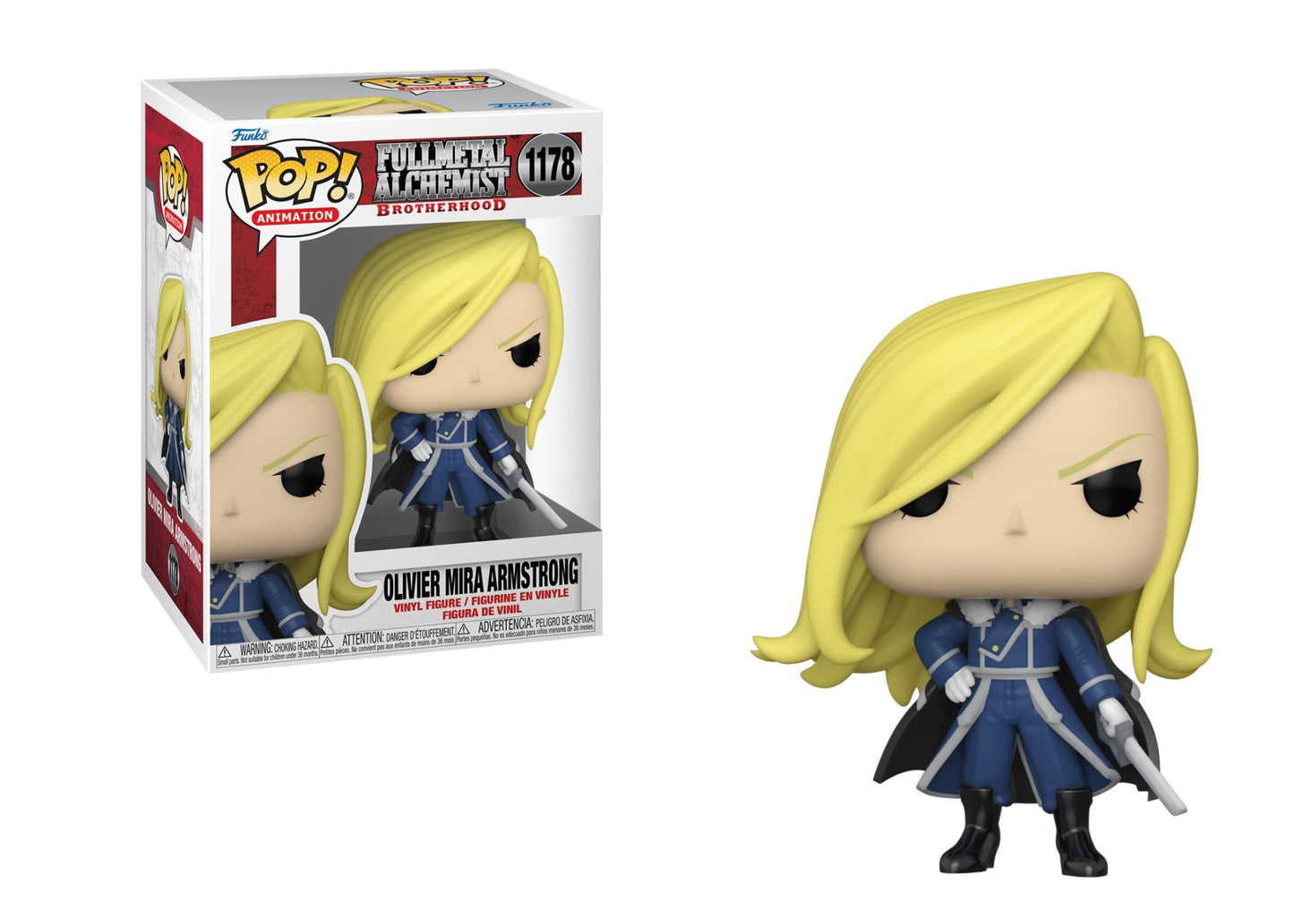 Full Metal Alchemist Olivier Mira Armstrong Funko Pop