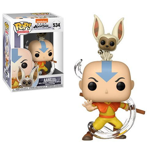 Avatar Aang with Momo Funko
