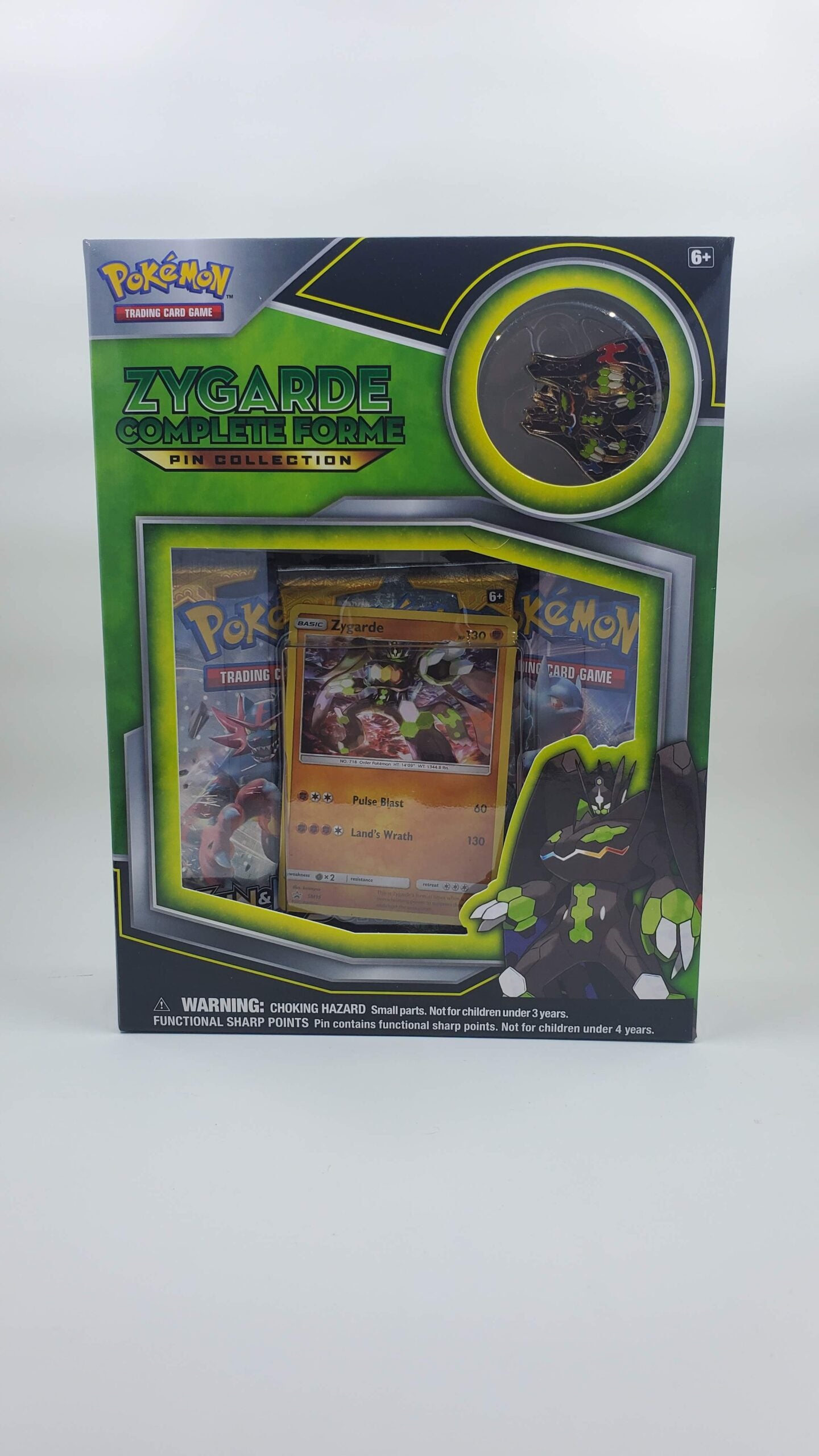 Zygarde Complete Forme Pin Collection Box