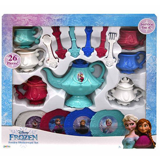 Frozen 26 Piece Dinnerware Tea Set