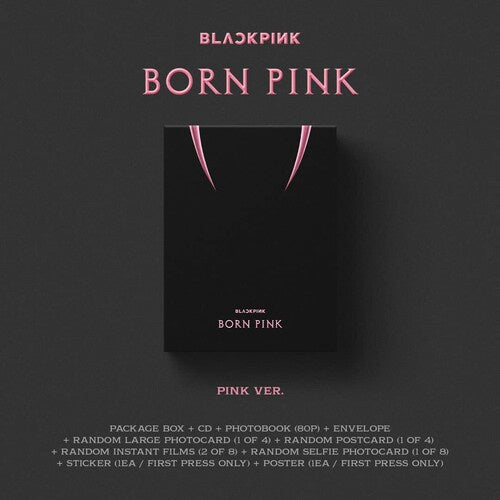 Blackpink -  BORN PINK (Standard CD Boxset Version A / PINK)