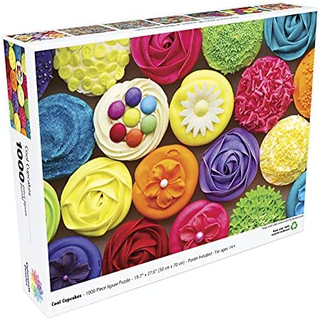 Cool Cupcakes - 1000 Piece Jigsaw Puzzle