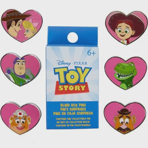 Toy Story Hearts Random Blind Box Enamel Pin